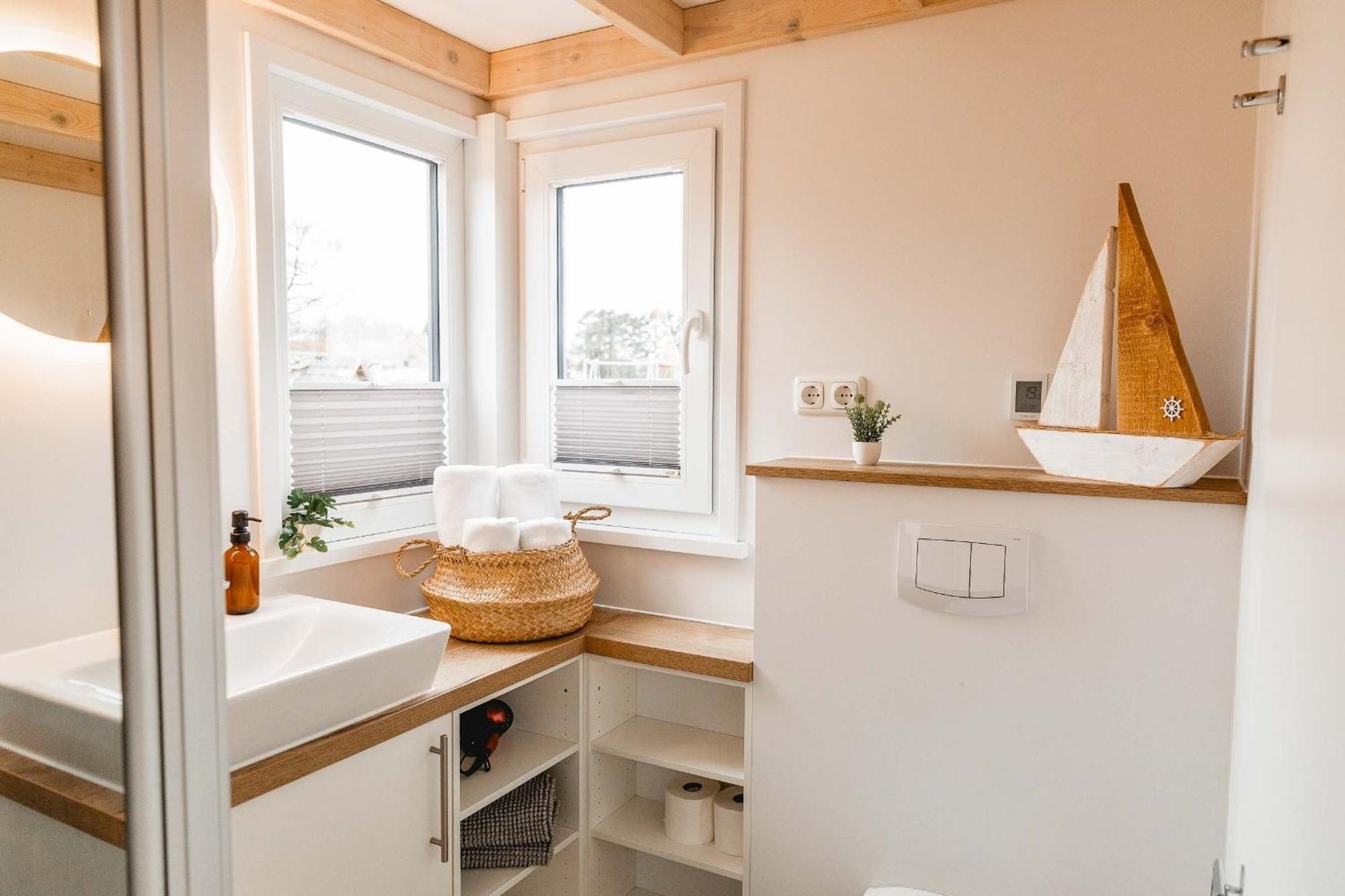 Huxfeld-Hof - Tiny-House Mooritz Villa Grasberg ภายนอก รูปภาพ