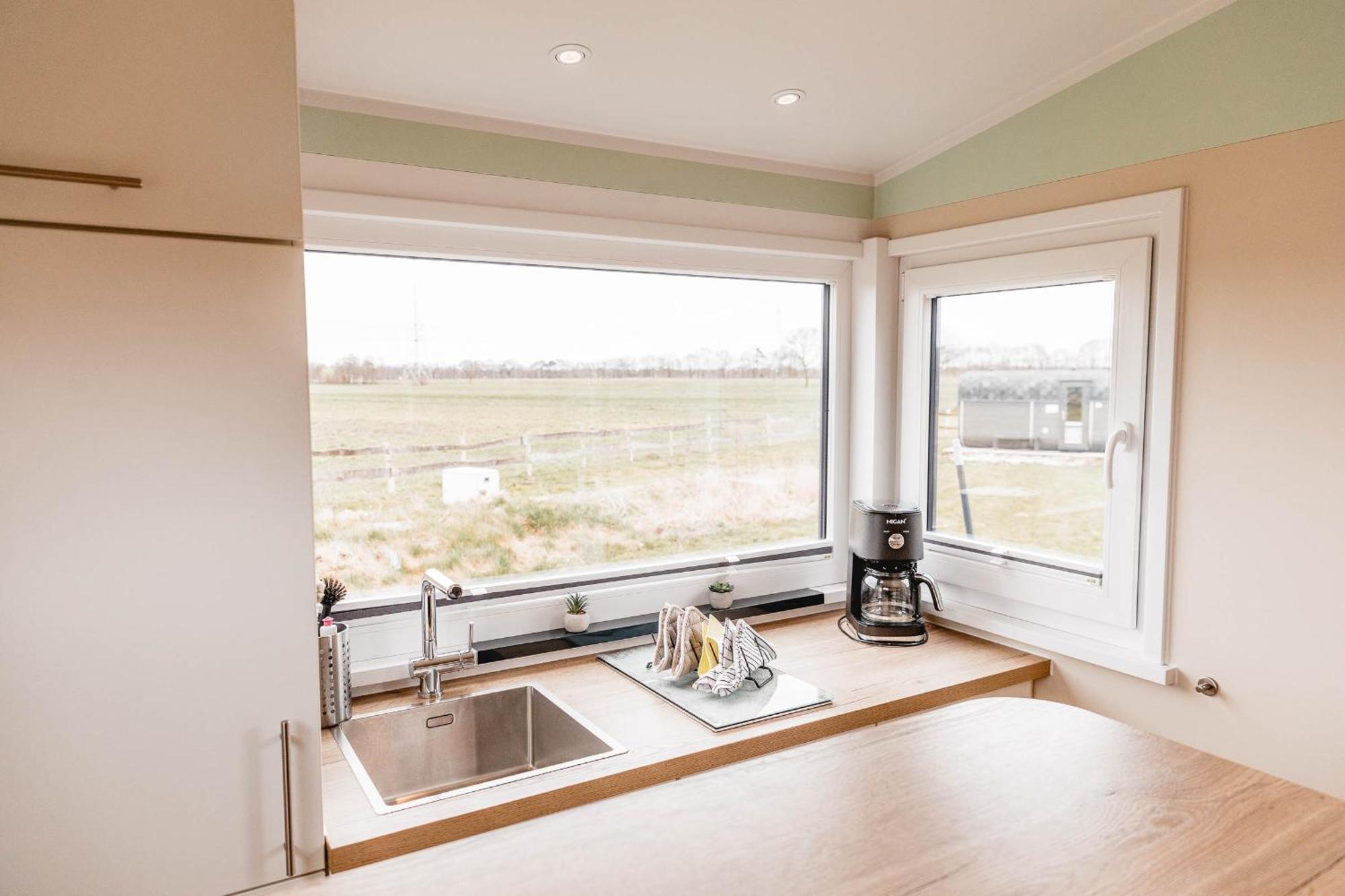 Huxfeld-Hof - Tiny-House Mooritz Villa Grasberg ภายนอก รูปภาพ